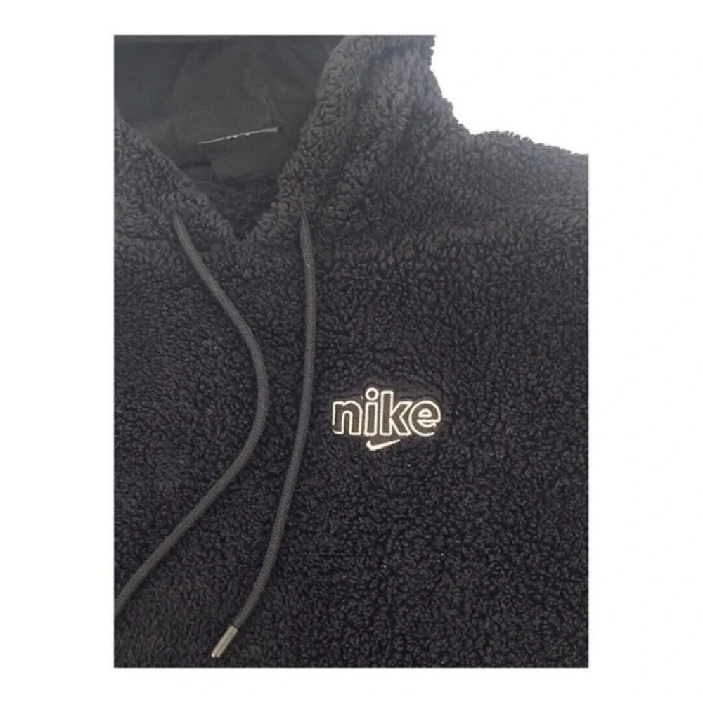 Nike Black Nubby Fleece Hoodie Women’s‎ XS